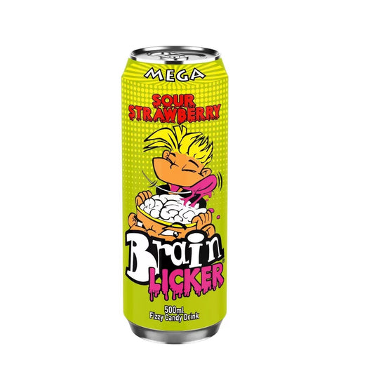 Brain Licker Mega Sour Strawberry