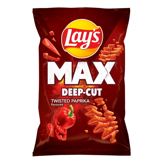 Lay’s Max Deep-Cut Twisted Paprika