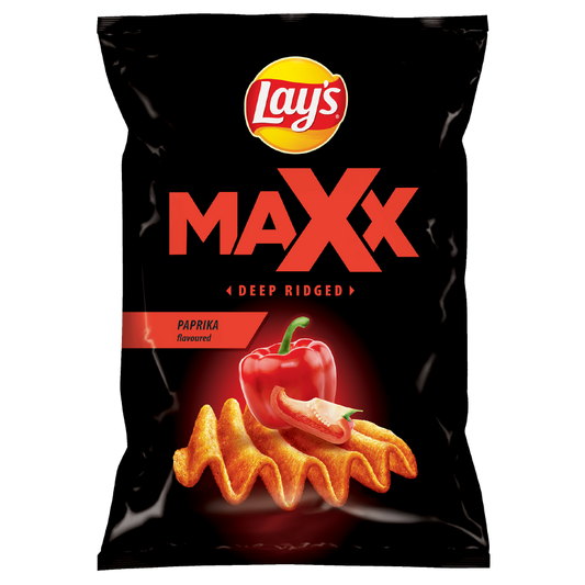 Lay’s Maxx Deep Ridged Paprika