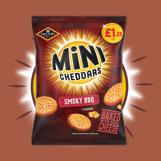 Jacobs Mini Cheddars Smoky BBQ
